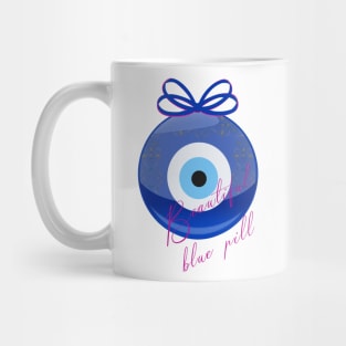 The blue bead Mug